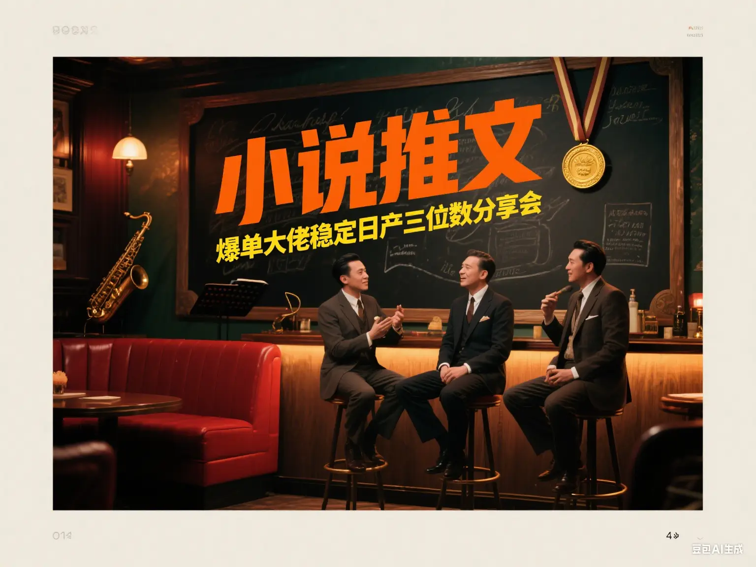 小说推文 爆单大佬稳定日产三位数分享会-离锋创库