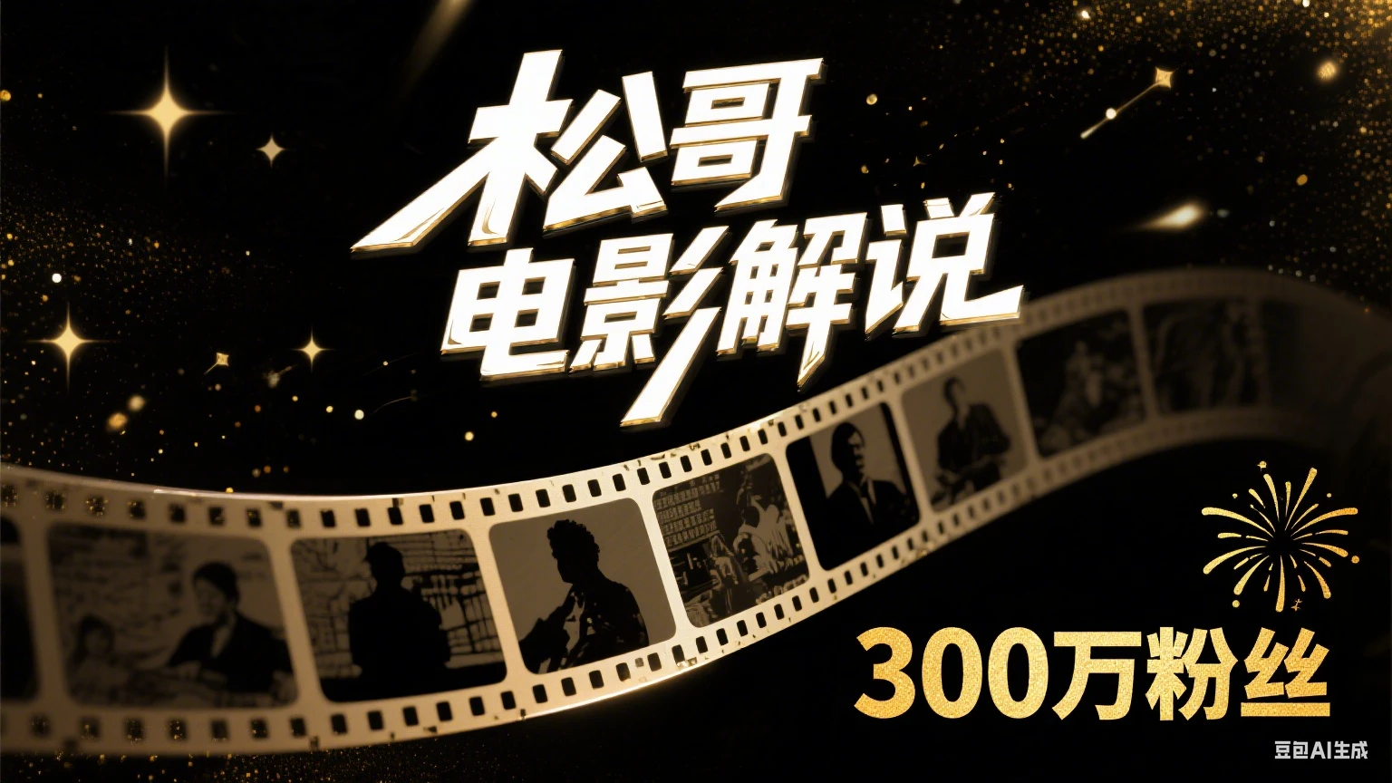 【精】抖音300万粉丝-松哥电影解说,影视解说教程剪辑实操视频,可过伙伴计划-离锋创库