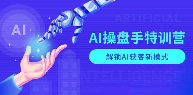 AI操盘手特训营，解锁AI获客新模式，全面掌握AI商业应用与提示词技巧-离锋创库