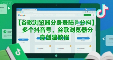谷歌浏览器分身登陆多个抖音号，谷歌浏览器分身创建教程-离锋创库