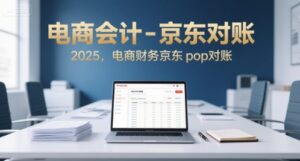 电商会计-京东对账2025,电商财务京东pop对账-离锋创库
