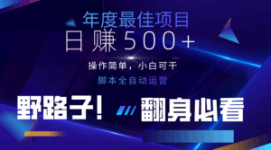 云机全自动答题日赚500+，轻松实现睡后收益，操作简单，2025最新野路子，翻身必看-离锋创库