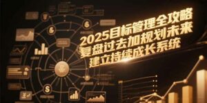 2025目标管理全攻略，复盘过去加规划未来，建立持续成长系统-离锋创库