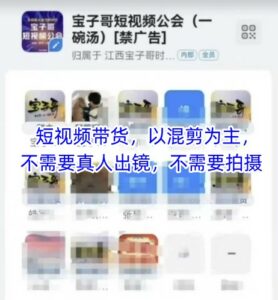 宝子哥头部团队短视频带货,以混剪为主,不需要真人出镜,不需要拍摄【更新8月】-离锋创库
