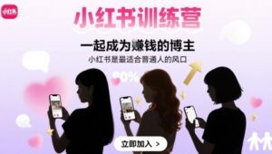 小红书训练营一起成为賺钱的博主，小红书是最适合普通人的风口-离锋创库