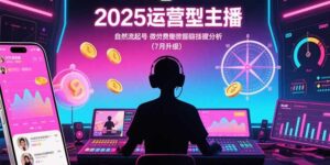 2025运营型主播:自然流起号,微付费投放技巧,罗盘数据深度解析(7月更新-离锋创库