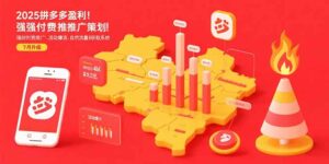 2025拼多多盈利地图：强付费推广策略/活动爆流/自然流量获取系统(7月更新-离锋创库