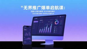 无界推广爆单启航课:流量分发算法解密 后台功能全解析 投放前必知避坑点-离锋创库