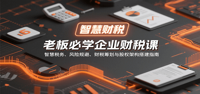 老板必学企业财税课：智慧税务、风险规避、财税筹划与股权架构搭建指南-离锋创库