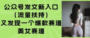 公众号发文新入口(流量扶持-离锋创库