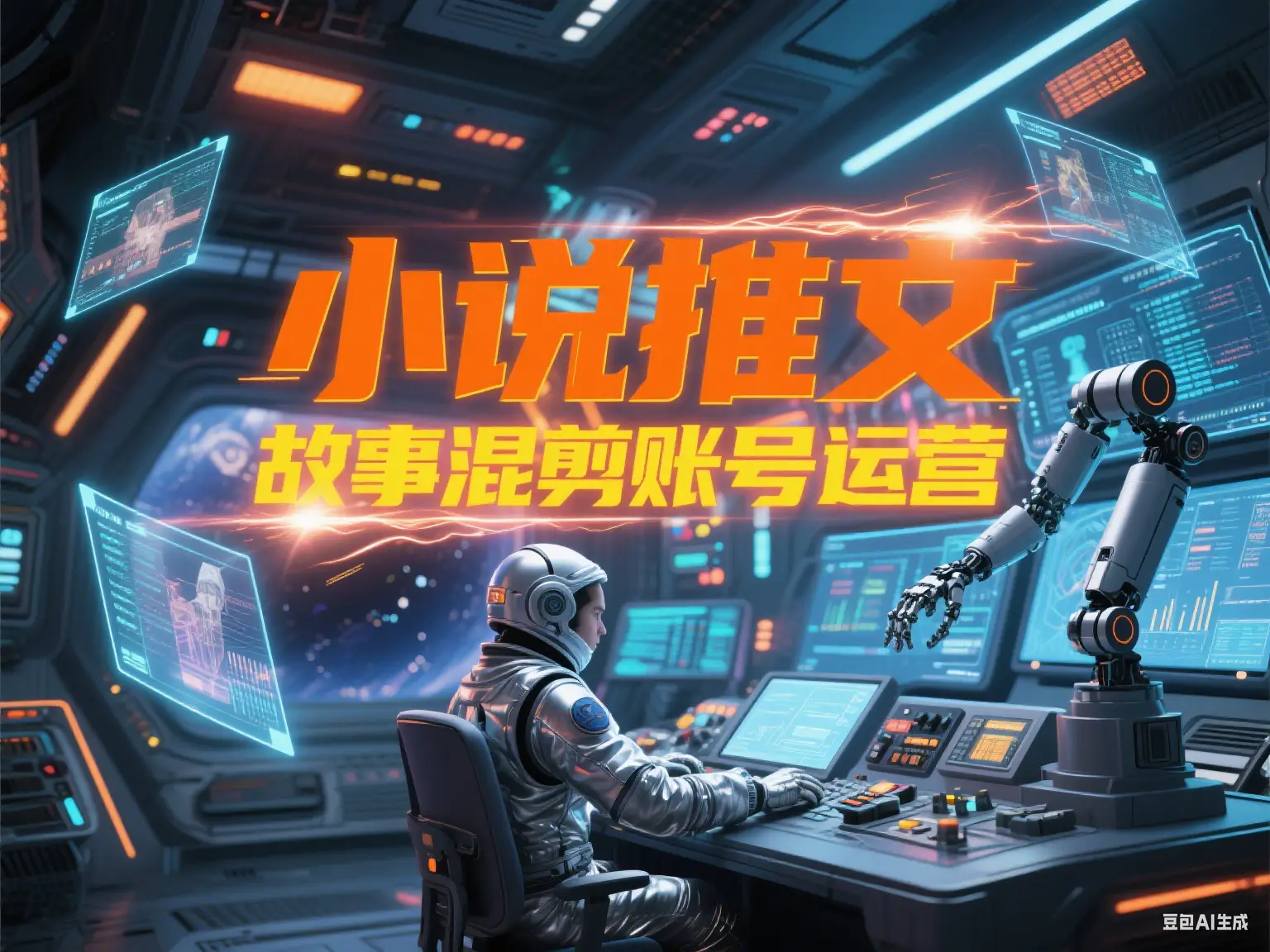 小说推文（故事混剪账号运营实操）-离锋创库