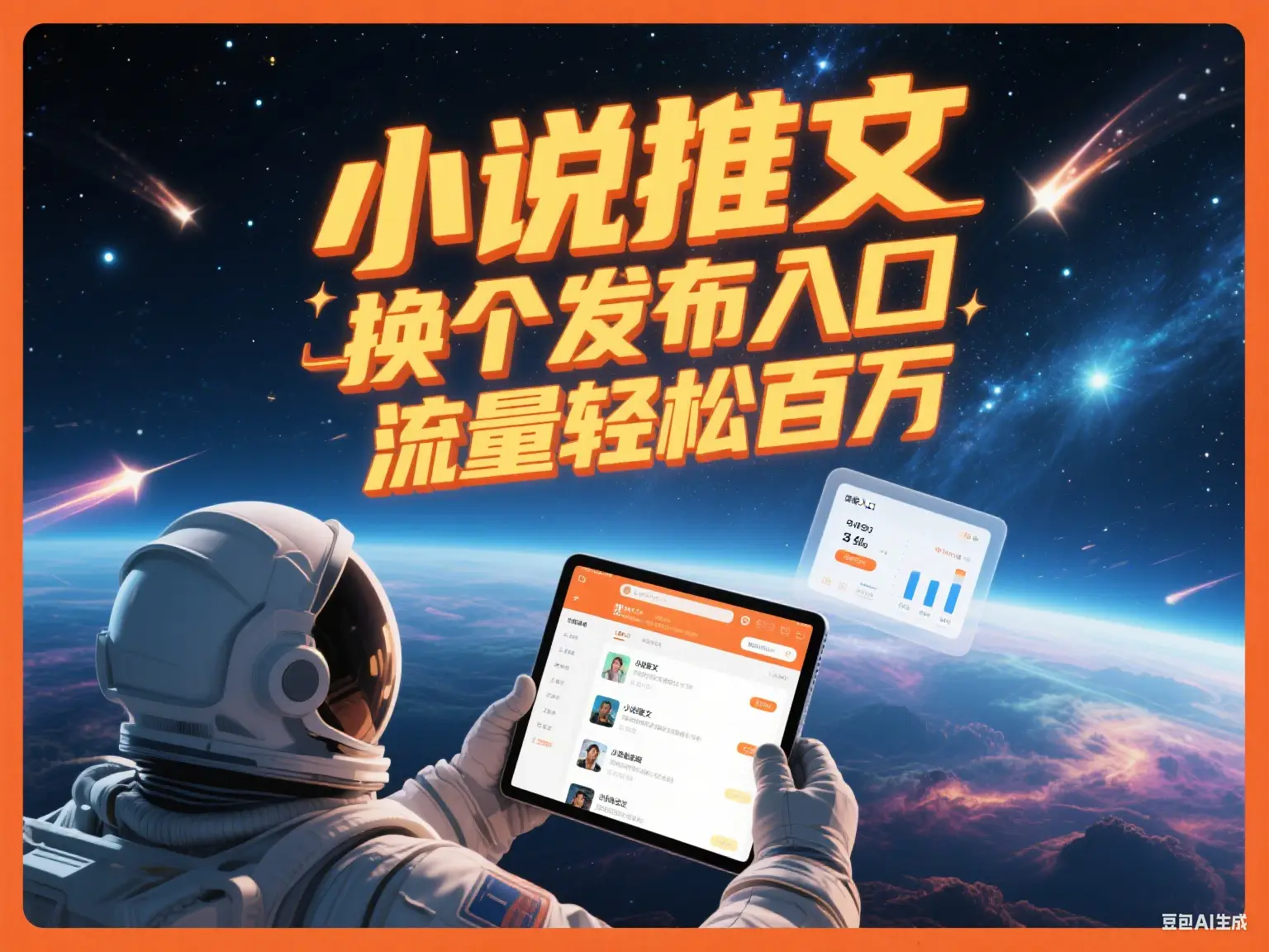 小说推文 换个发布入口 流量轻松百万-离锋创库