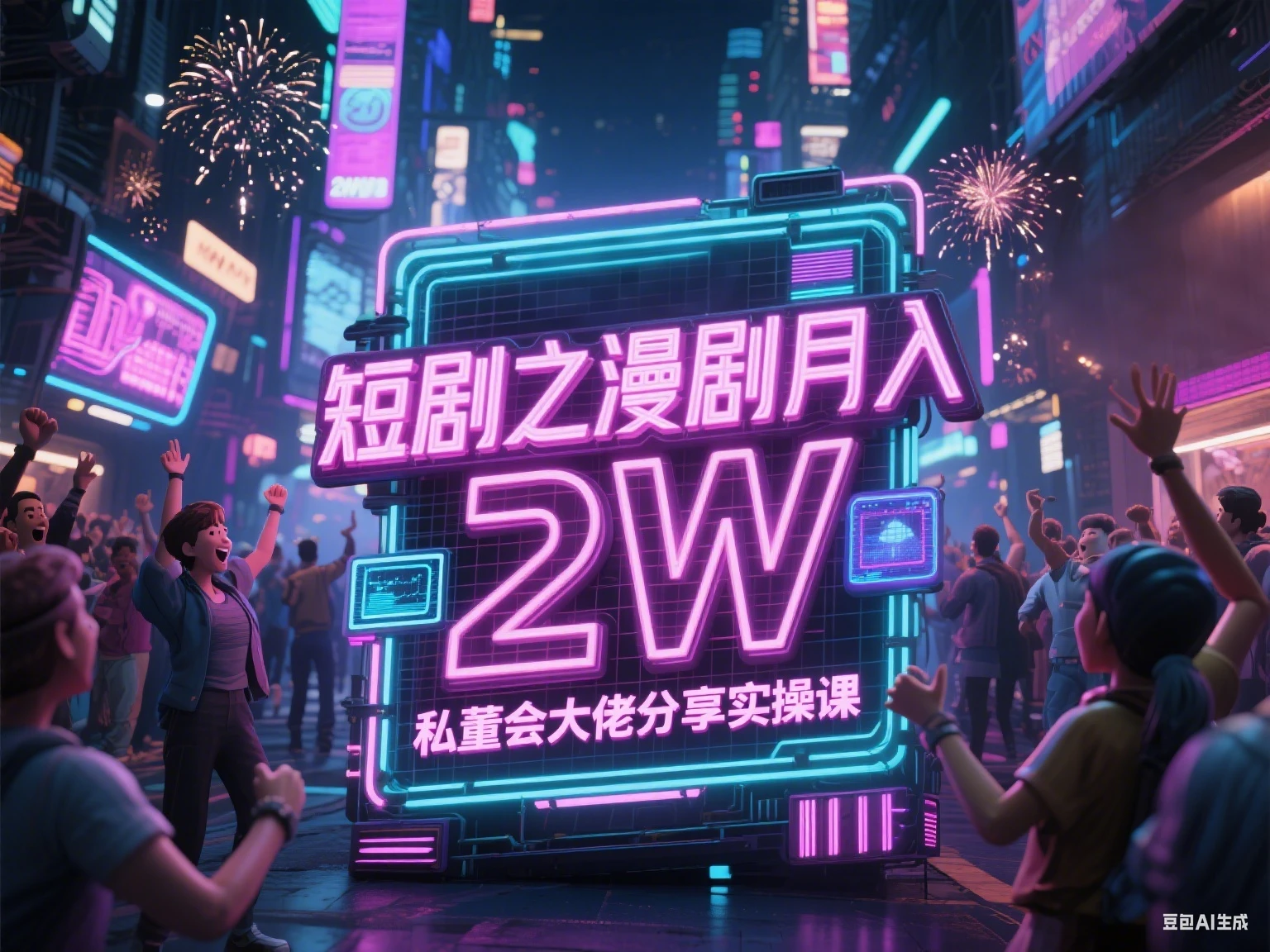 【精】短剧之漫剧月入2W 私董会大佬分享实操课-离锋创库