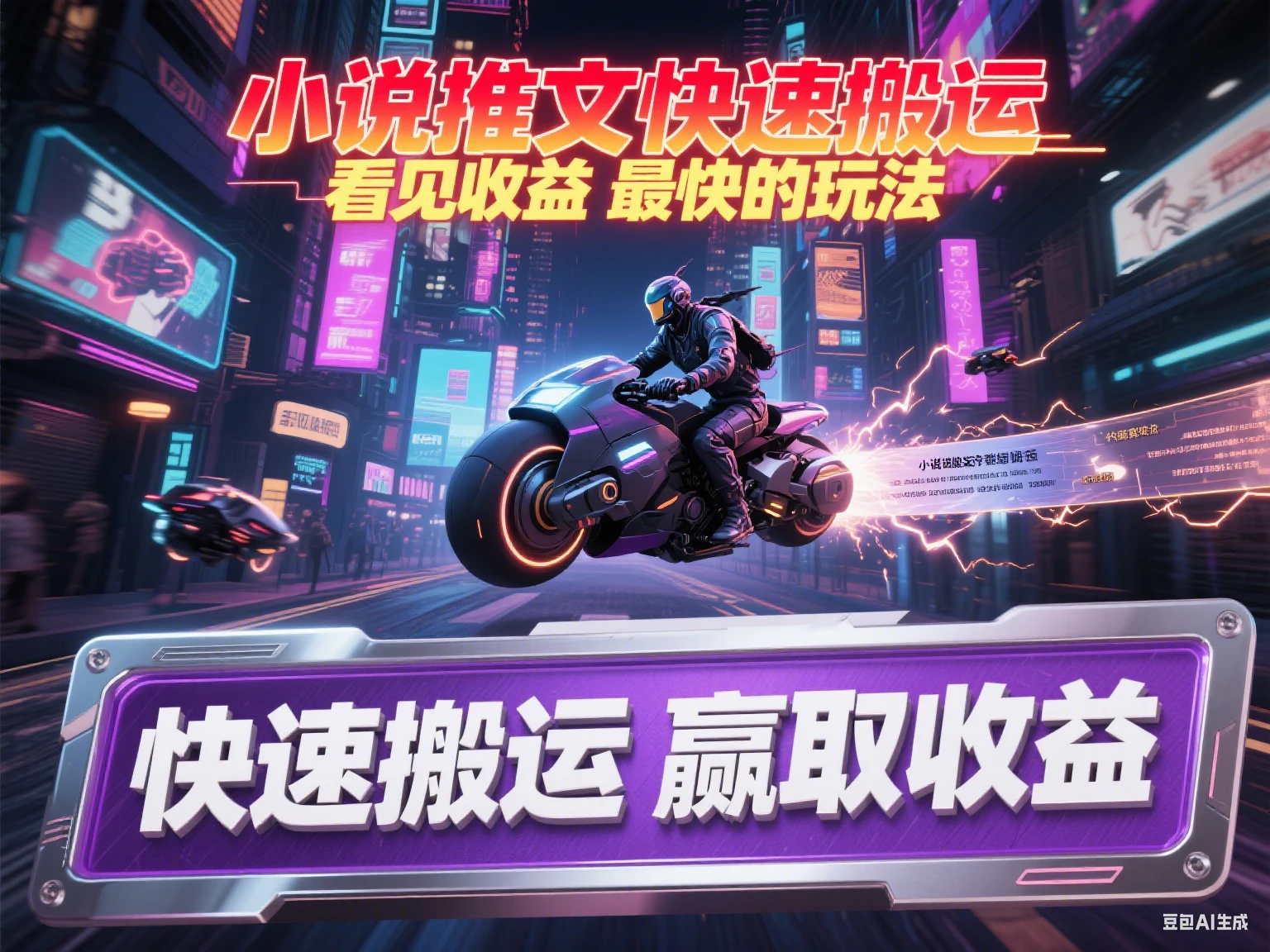 【精】小说推文快速搬运 —看见收益最快的玩法-离锋创库