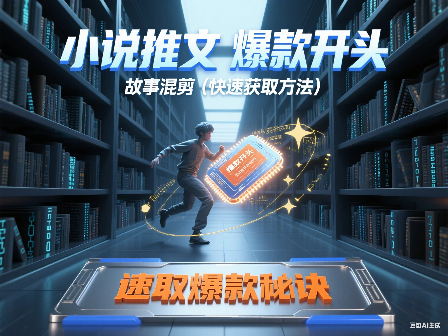 小说推文 爆款开头 故事混剪（快速获取方法）-离锋创库