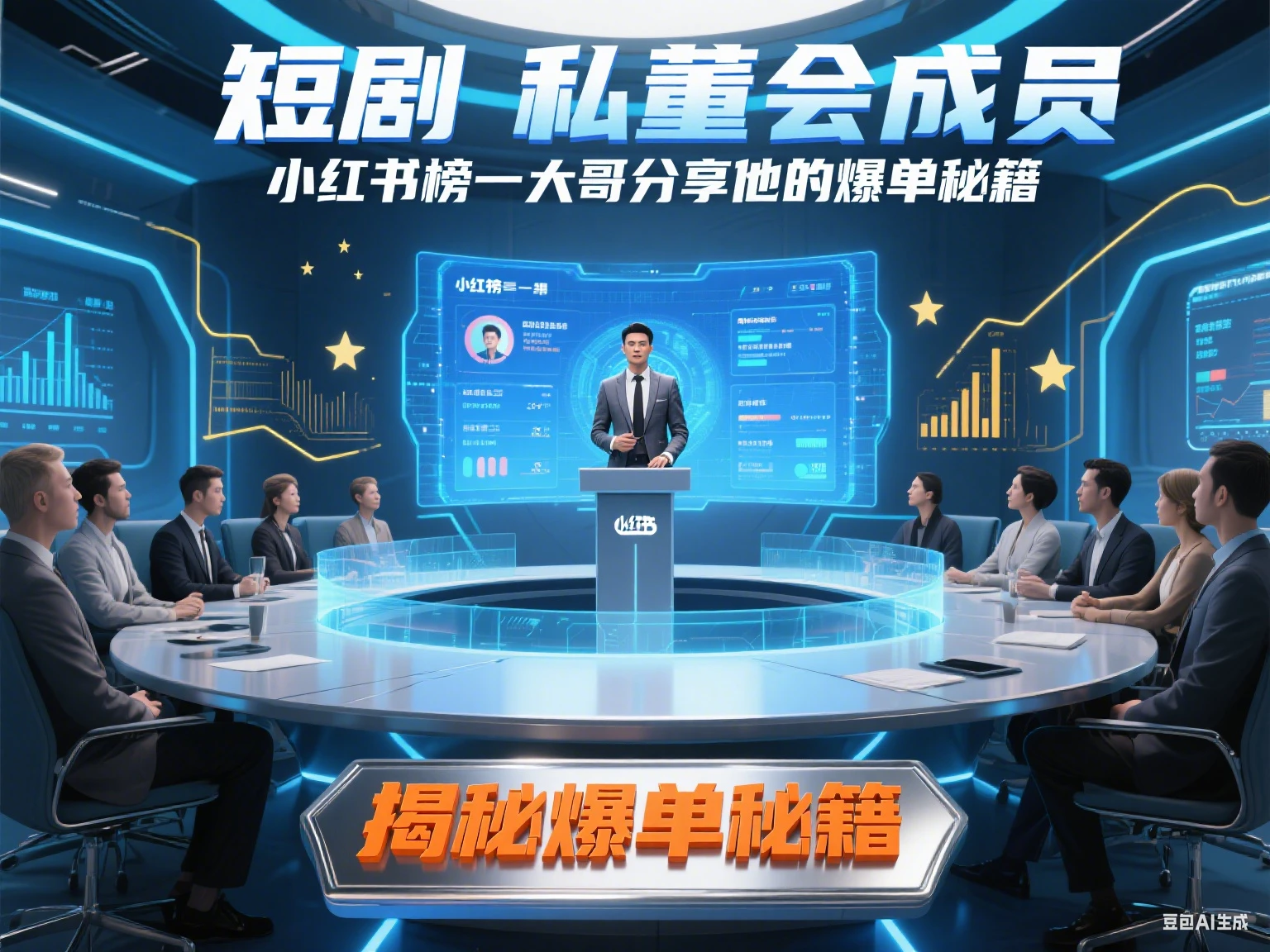 【精】短剧 私董会成员 小红书榜一大哥分享他的爆单-离锋创库