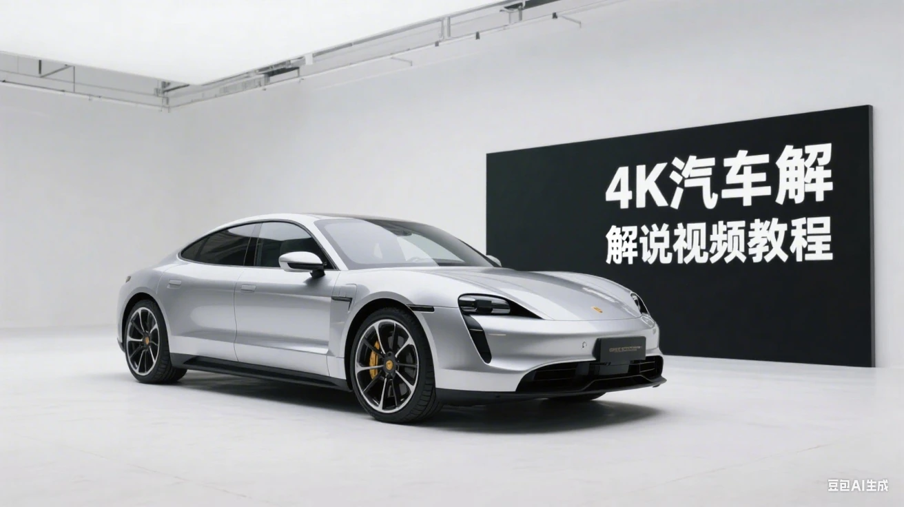 【精】影视解说教程，超燃4K汽车解说视频教学-离锋创库