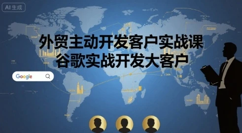 【精】外贸主动开发客户实战课，谷歌实战开发大客户-离锋创库