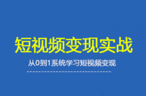 杨磊老师·2025短视频变现实战课-离锋创库