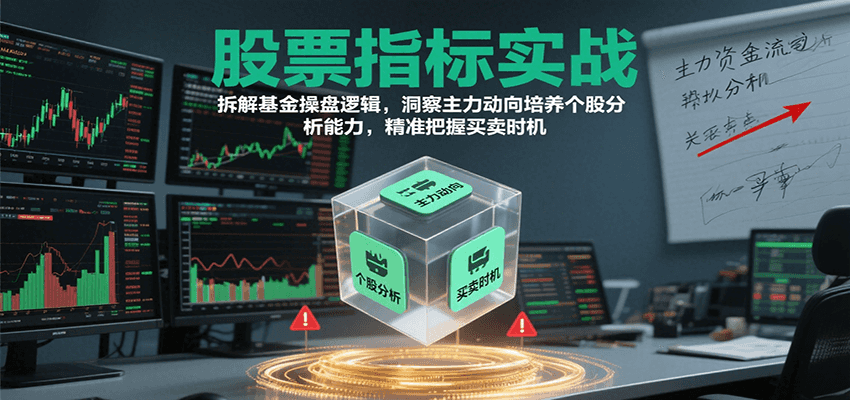 股票指标实战,基金操盘逻辑拆解,洞察主力动向培养个股分析能力把握买卖时机(更新)-离锋创库