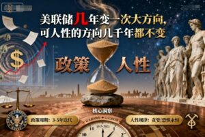 付费文章:美联储几年变一次大方向,可人性的方向几千年都不变-离锋创库