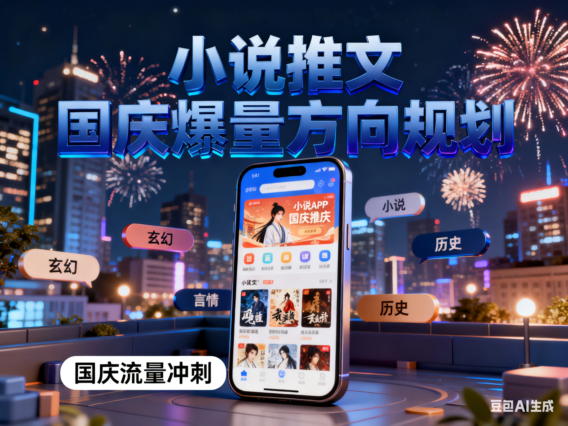 【精】小说推文 国庆爆量方向规划-离锋创库