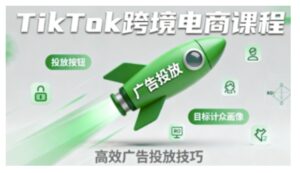TikTok跨境电商全流程实操课,助力从业者掌握TikTok跨境电商运营核心技能,高效开展业务-离锋创库
