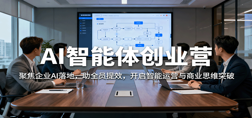 AI智能体创业营：聚焦企业AI落地，助全员提效，开启智能运营与商业思维突破-离锋创库