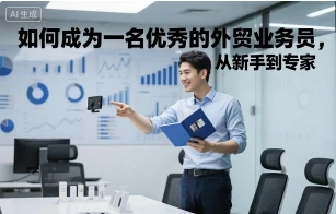 【精】如何成为一名优秀的外贸业务员，从新手到专家-离锋创库