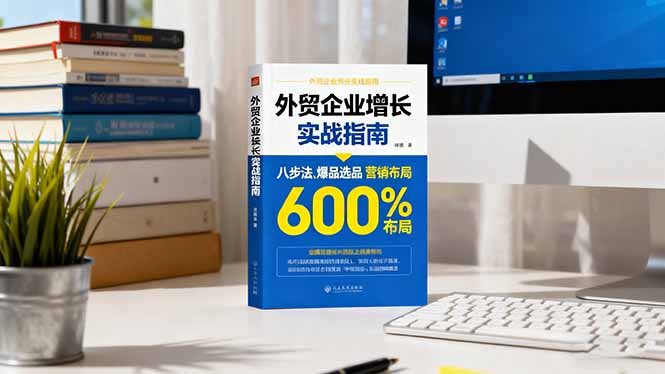 外贸企业增长实战指南，八步法、爆品选品、营销布局，业绩增长300%-离锋创库