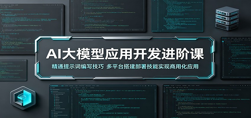 AI大模型应用开发进阶课：精通提示词编写技巧，多平台搭建部署技能实现商用化应用-离锋创库