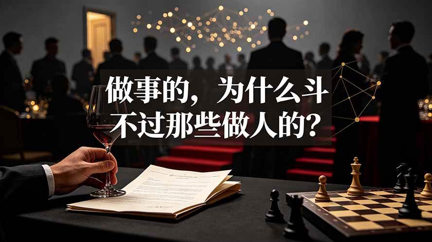 （19414期）付费文章：做事的，为什么斗不过那些做人的？-离锋创库