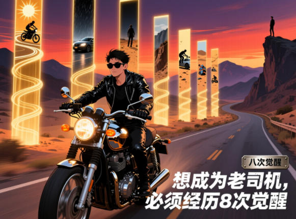 付费文章：想成为老司机，必须经历8次觉醒-离锋创库