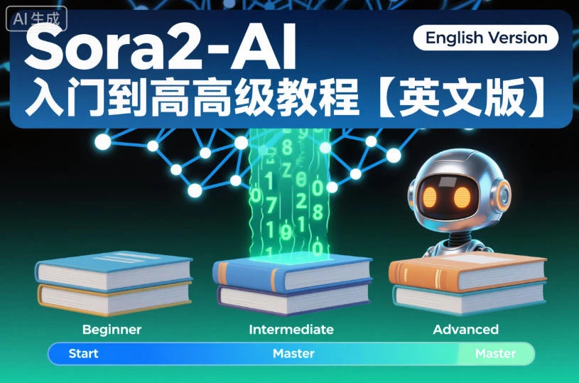 【精】Sora2-AI入门到高级教程【英文版】 【精】Sora2-AI入门到高级教程【英文版】