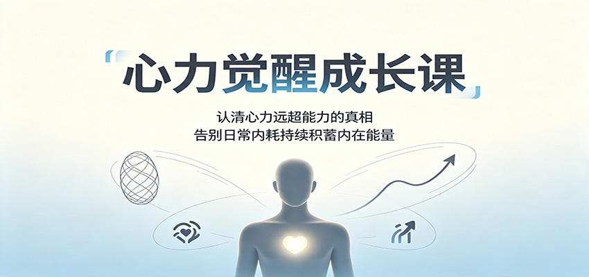 心力觉醒成长课：认清心力远超能力的真相，告别日常内耗持续积蓄内在能量-离锋创库