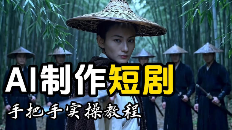 【保姆级手把手教程】AI短剧制作完整流程教学，从小白零基础到成片大神-离锋创库