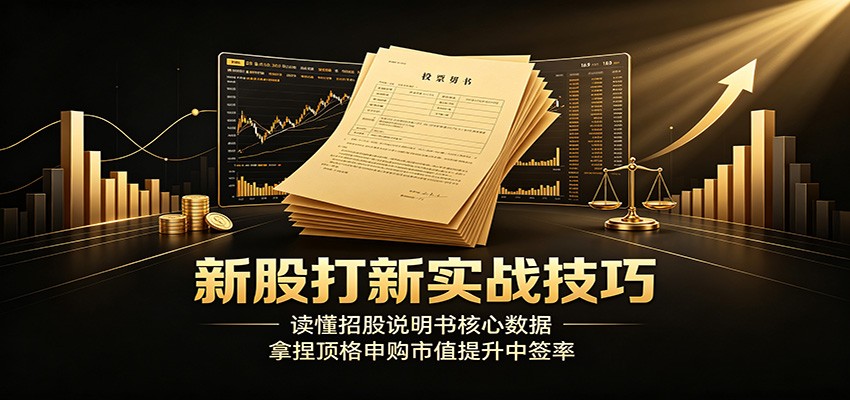 新股打新实战技巧：读懂招股说明书核心数据，拿捏顶格申购市值提升中签率-离锋创库