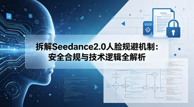 拆解Seedance2.0人脸规避机制：安全合规与技术逻辑全解析-离锋创库