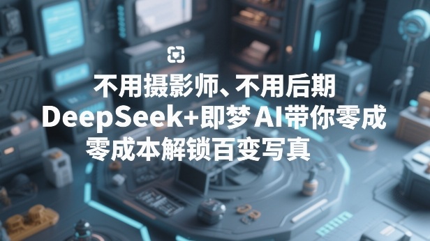 不用摄影师、不用后期，DeepSeek+即梦AI带你零成本解锁百变写真！-离锋创库