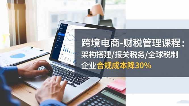 (16509期)跨境电商-财税管理课程:架构搭建/报关税务/全球税制,企业合规成本降30%-离锋创库