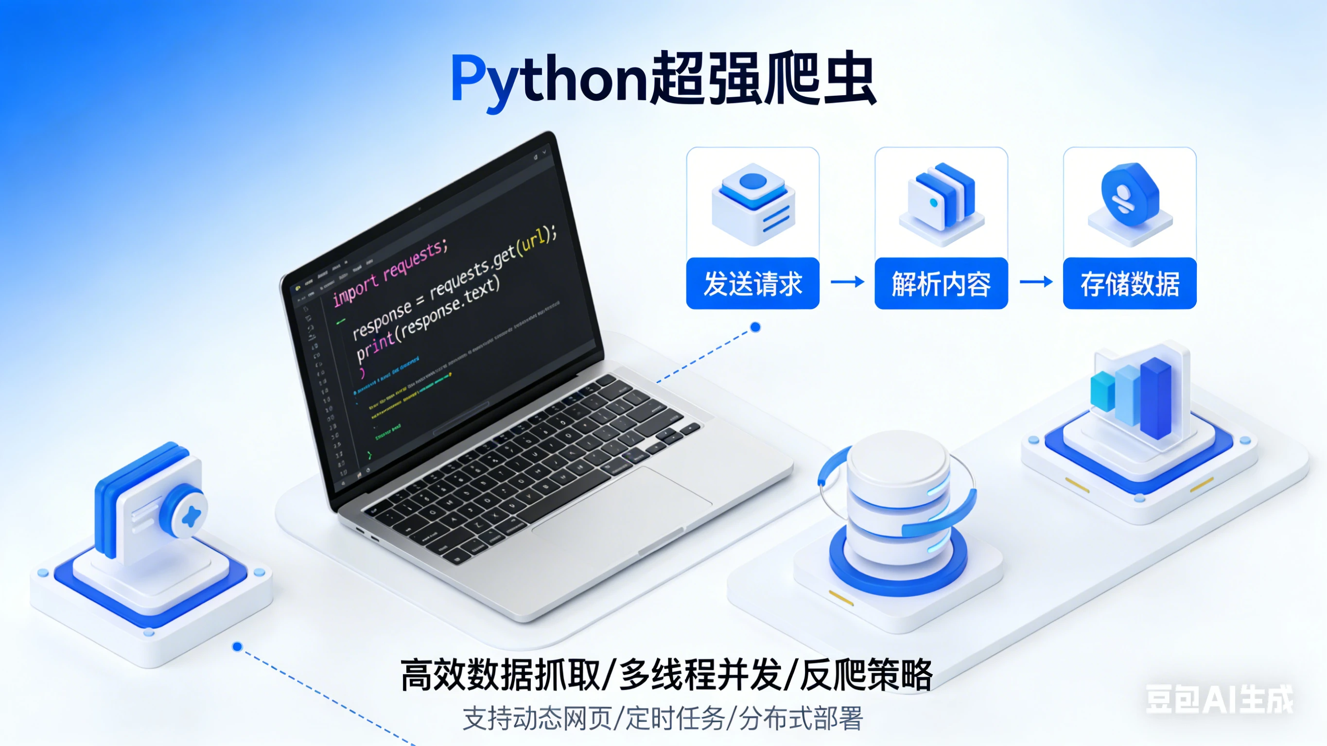 【精】Python超强爬虫-离锋创库