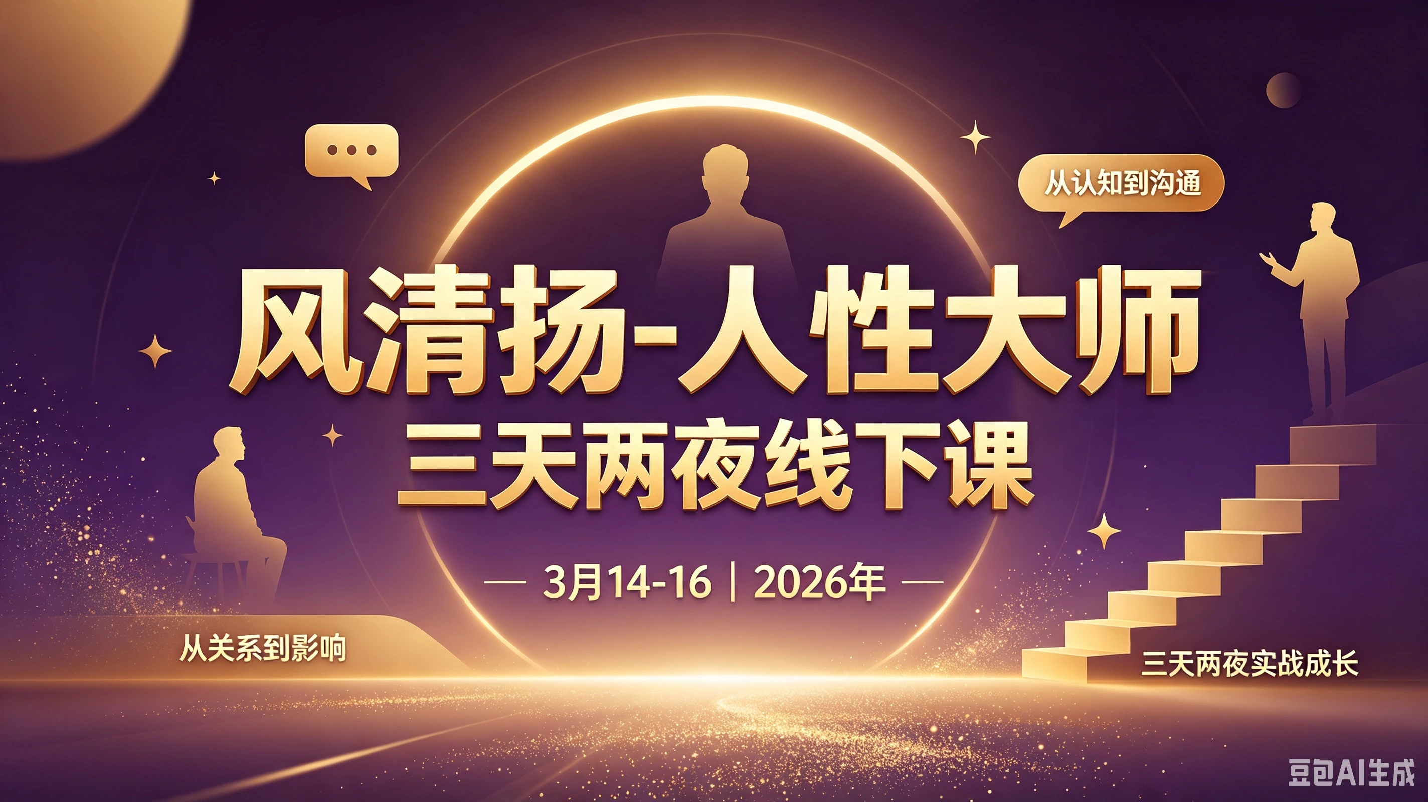 【精】风清扬-人性大师三天两夜3月14-16线下课2026年,拆解人性明暗逻辑,识人避坑,千万粉涨粉+直播百倍变现实战教学 【精】风清扬-人性大师三天两夜3月14-16线下课2026年,拆解人性明暗逻辑,识人避坑,千万粉涨粉+直播百倍变现实战教学