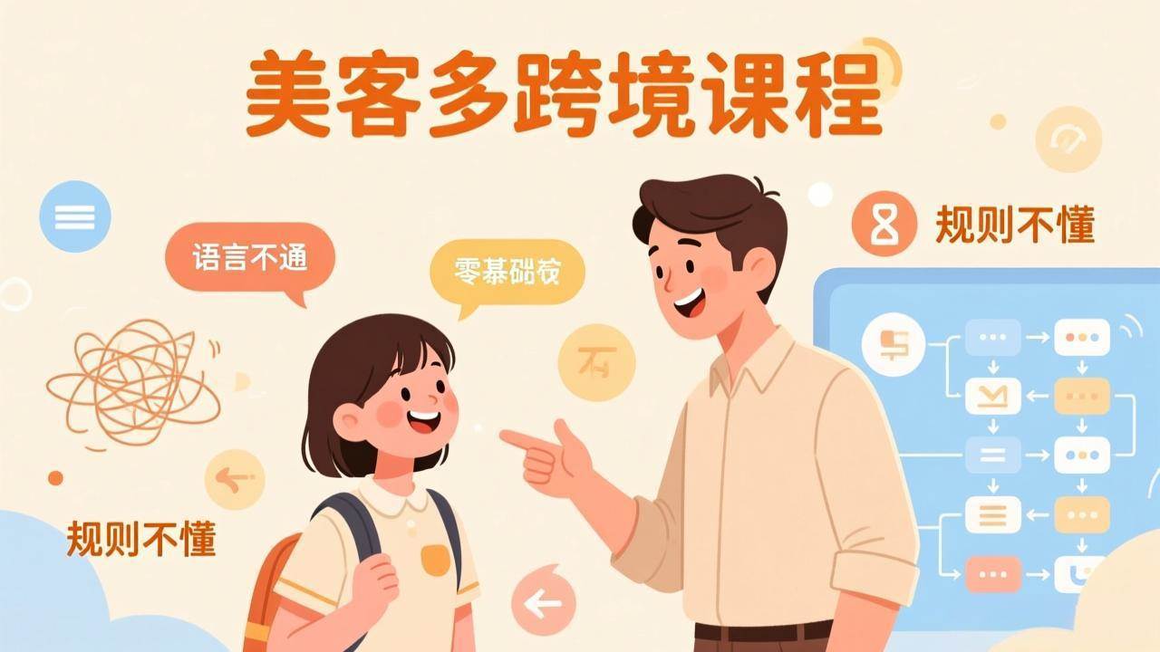 （17503期）怕语言不通、怕不懂规则？零基础小白也能做的美客多跨境课，手把手带你美客多开店稳赚-离锋创库