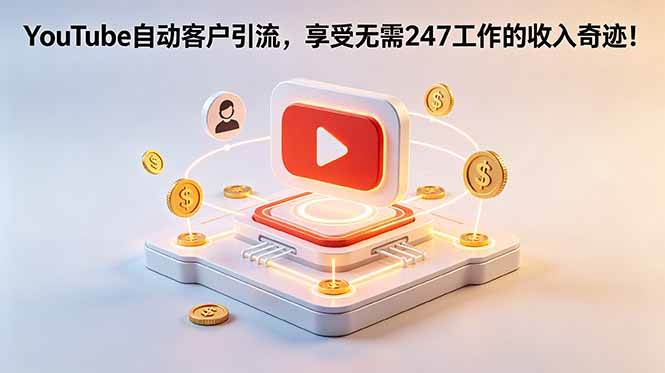 (18658期)YouTube 自动客户引流,享受无需 247 工作的收入奇迹!【原创双语字幕】-离锋创库