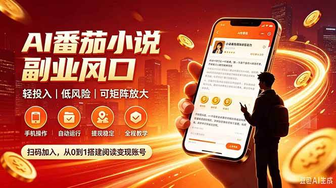 （19814期）番茄达人变现新玩法，全自动运行 每日300+-离锋创库