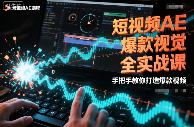 短视频AE爆款视觉全实战课,手把手教你打造爆款视频-离锋创库