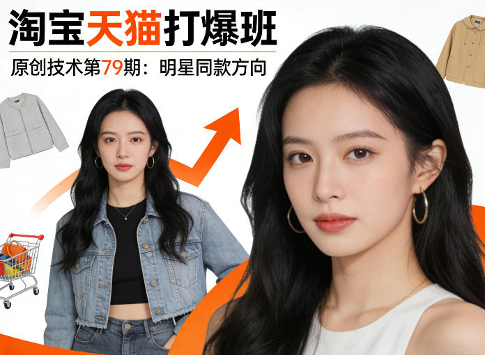 《淘宝天猫打爆班》原创技术第79期：明星同款方向-离锋创库