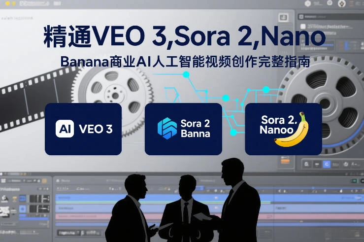 【精】精通VEO 3,Sora 2,Nano Banana商业AI人工智能视频创作完整指南 【精】精通VEO 3,Sora 2,Nano Banana商业AI人工智能视频创作完整指南