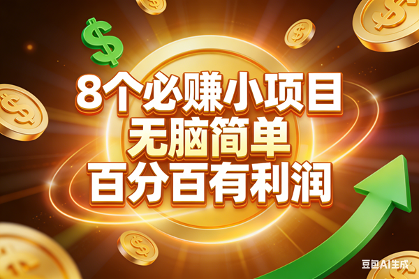 （17178期）10个必赚小项目，无脑简单，百分百有利润，副业首选，日入200+-离锋创库