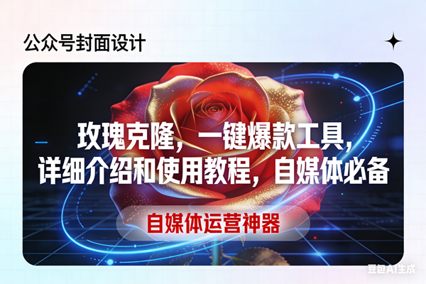 （17578期）玫瑰克隆工具，ai鲁大魔，自媒体必备神器，一键爆款神器，详细教程。-离锋创库